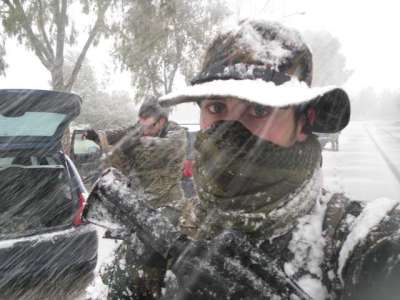 Con i Cheyenne sotto la neve